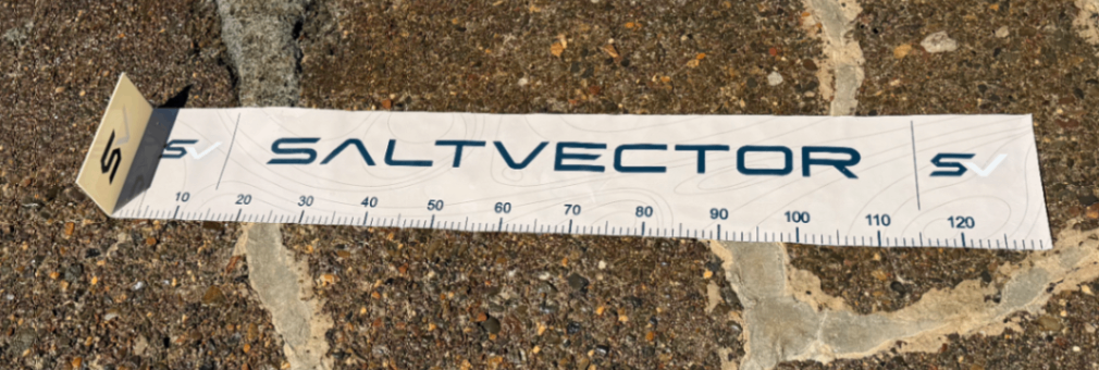 Overhead view of the complete SALTVECTOR Brag Mat